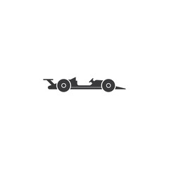 Sticker - Racing car icon