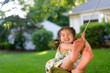 © Lauren Lee/Stocksy - Happy little girl outdoors