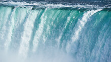 Abstract Closeup Of Canadian Niagara Falls