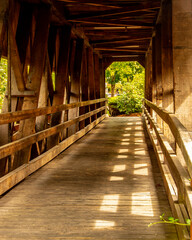 Poster - Centennial Bridge, Cottage Grove, Oregon, USA