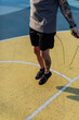 © Brat Co/Stocksy - Sportsman Jumping Rope