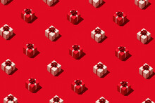 Red And White Gifts Pattern