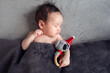 © skye torossian/Stocksy - Christmas baby.