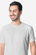 © Rawpixel.com - Man in simple white tee studio portrait