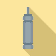 Poster - Tire fitting screwdriver icon, flat style