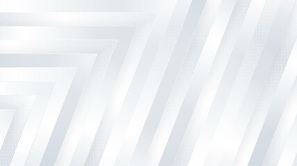 Poster - Beautiful reliable gray gradient lines background. Arrow stripes for business or industrial theme.