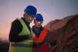 © Videophilia Stock/Stocksy - Construction Business - Engineers Checking Site
