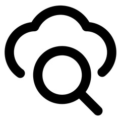 Sticker - 
Unknown research in glyph trendy editable icon 

