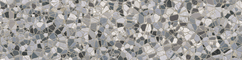 broken mosaic tiles texture background