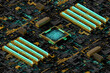 © Javier Pardina/Stocksy - Detail of industrial computer cpu.