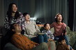 © MaaHoo Studio/Stocksy - video gaming with projector