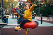 © Nunez Image/Stocksy - Young Boy in Playground