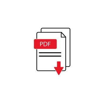pdf vector icon