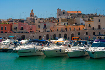 town and harbour, Puglia Region, South Italy
