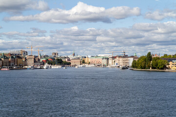 Wall Mural - Ciudad de Estocolmo o Stockholme en el pais de Suecia o Sweden