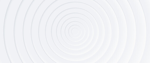 Wall Mural - neumorphism vector background. minimal style white neumorphism website banner. neumorphic ui ux inte