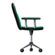 © anatolir - Green desk chair icon, cartoon style
