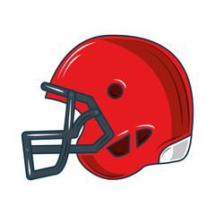 Poster - american football helmet