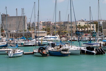 Wall Mural - boats in marina