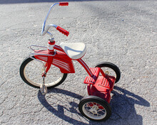 Vintage Red Tricycle