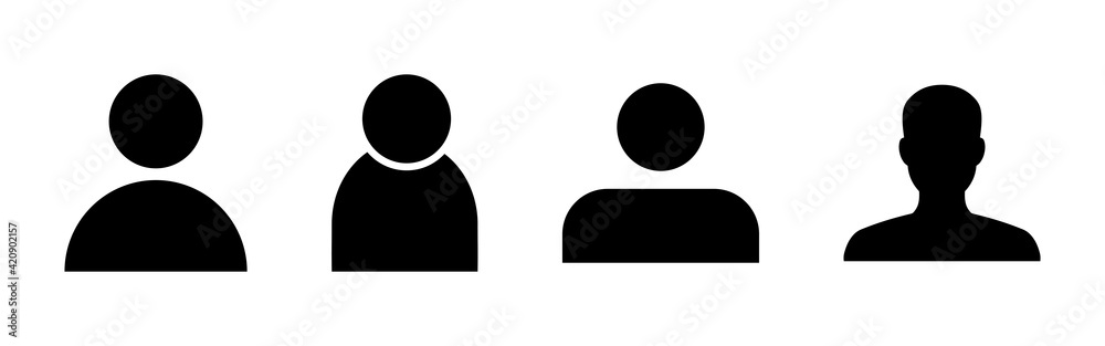 File Icon People people icon set. person icon vector. User Icon vector Stock Vector ...