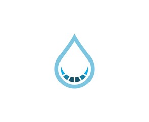 Poster - Water drop logo
