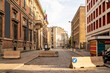 © Connect Images - Empty streets in the city of Milan during the Corona Virus lockdown period