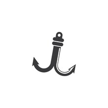 Grappling Hook Icon Vector Illustration Design