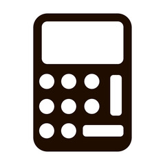 Poster - Calculator icon. Accounting sign. Calculate finance symbol / vector