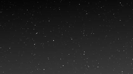 Wall Mural - shinny stars animation on black background.graphic motion overlay effect loop with galaxy sky twinkl