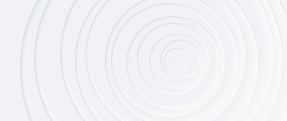 Wall Mural - neumorphism vector background. minimal style white neumorphism website banner. neumorphic ui ux inte