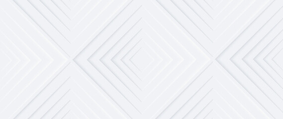Wall Mural - neumorphism vector background. minimal style white neumorphism website banner. neumorphic ui ux inte