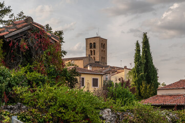 Wall Mural - Church of Our Lady of La Peña in Sepulveda in the province of Segovia (Spain)