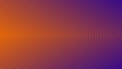 Aufkleber - Abstarct minimal echo stripes minimal trendy background. Seamless loop computer generated graphics.
