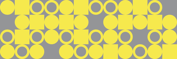 Poster - geometric circles abstract background. template pattern background. circles and squares. vector illu