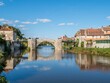 © Penny - reflection of the bridge in the river Gartempe in Montmorillon France