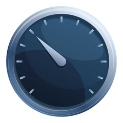 Poster - Arrow speedometer icon. Cartoon of Arrow speedometer vector icon for web design isolated on white background