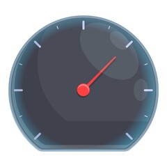 Poster - Car equipment dashboard icon. Cartoon of Car equipment dashboard vector icon for web design isolated on white background