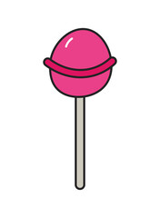 Wall Mural - lollipop sweet candy