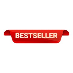 Poster - Best seller web design icon. Cartoon of Best seller web design vector icon for web design isolated on white background