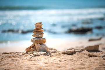 marineland river to sea preserve with shelly limestone cairn rock formation in northern florida beac