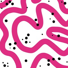 Naklejka na meble Cute hand drawn colorful abstract background. Unique texture template design for invitations, cards, websites, wrapping paper, textile