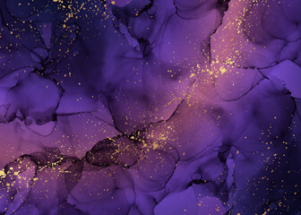 Wall Mural - space background. modern abstract luxury design or card template or wallpaper or poster with purple 