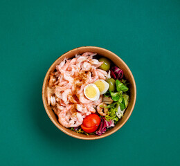 Canvas Print - bowl of healthy salad