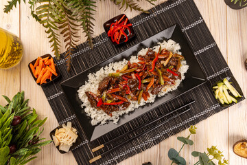 Wall Mural - Asian style stewed beef