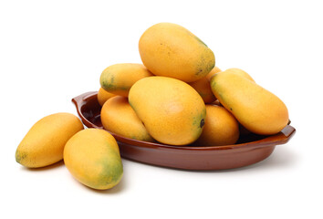 Mango on a white background