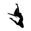 © Konovalov Pavel - Jumping Girl Silhouette