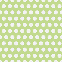 Poster - Classic little old green dots repeat pattern print background