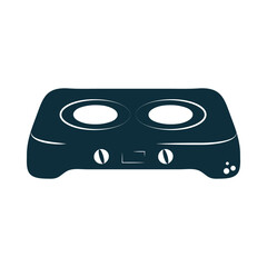 Poster - portable stove icon