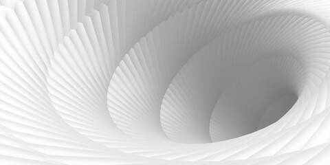 Wall Mural - abstract tunnel with light background.